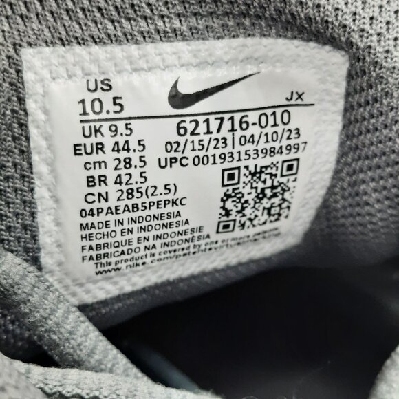 Nike Reax 8 TR Mens Size 10 Shoes Cool Gray Running Training Sneakers - Picture 10 of 10